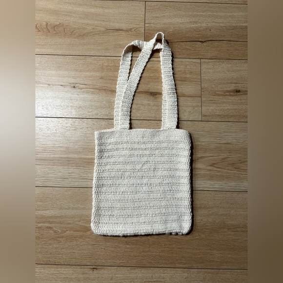 Multicolor Granny Square Crochet Mini Tote Bag - Picture 5 of 6